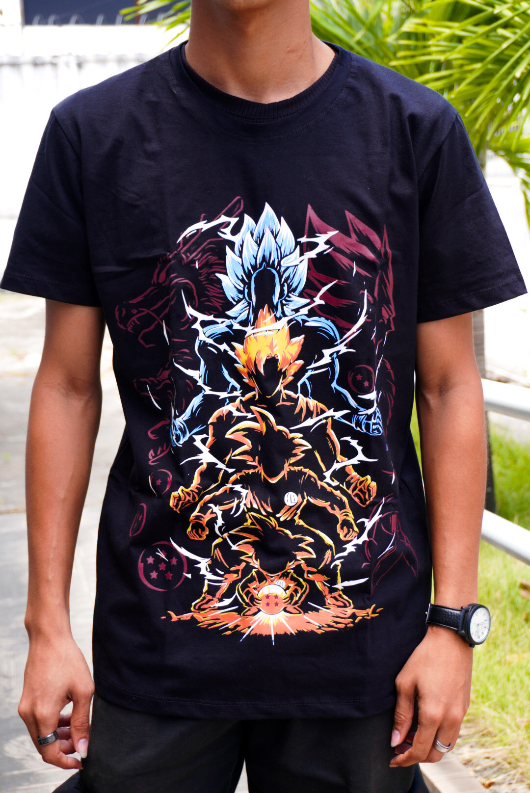 Camiseta Básica Unissex Dragon Ball (Goku)