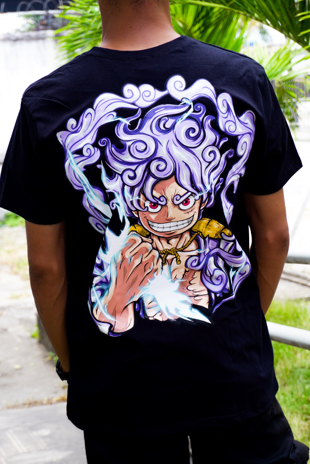 Camiseta Básica Unissex Luffy Gear 5